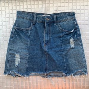Forever 21 Jean Skirt
